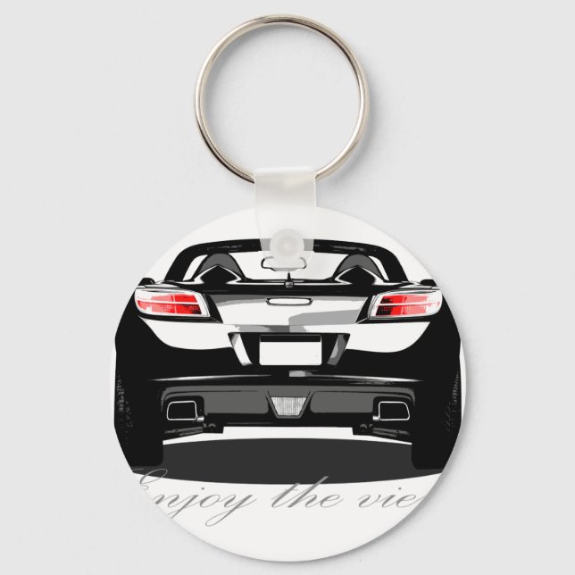 Sky "Enjoytheview." Key Ring (Front)