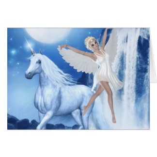 Sky Faerie Asparas and Unicorn