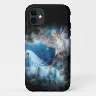 Sky Faerie Asparas and Unicorn Vignette Case-Mate iPhone Case