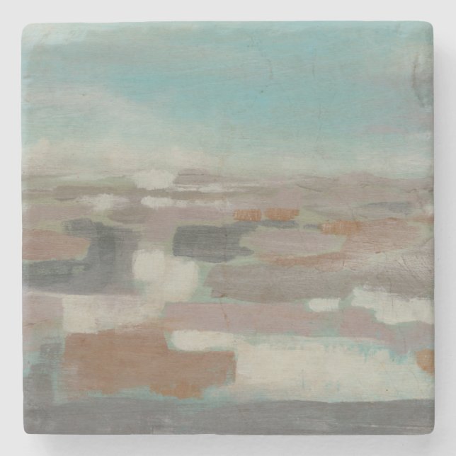 Sky Field II Stone Coaster (Front)