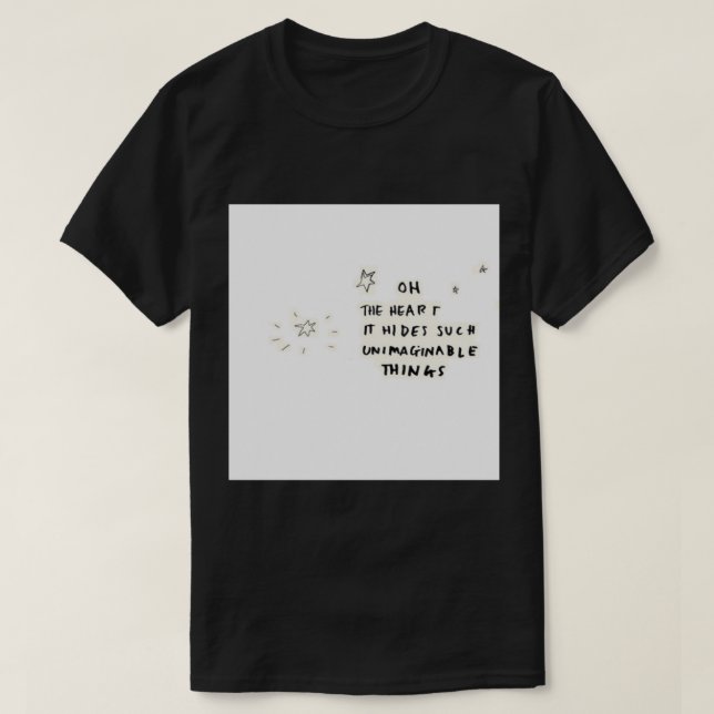 sky full of song lyrics    T-Shirt (Design Front)