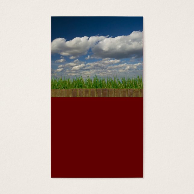 sky, grass, bricks (Front)