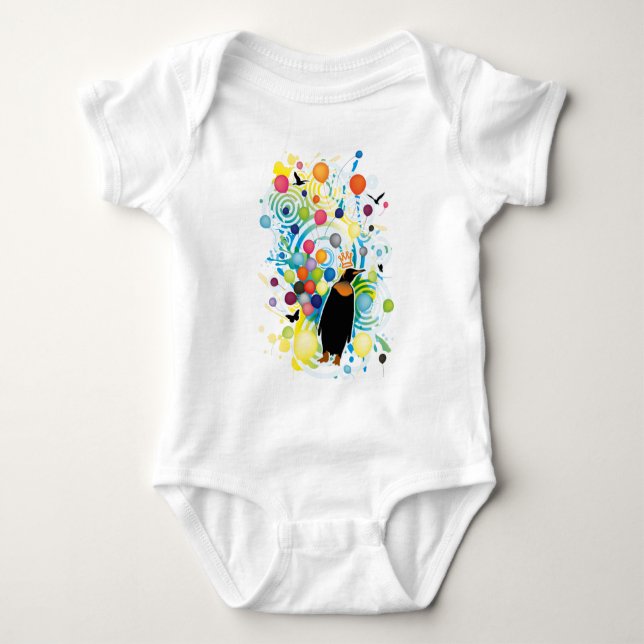 Sky_High Baby Bodysuit (Front)