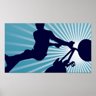 sky high cycles poster