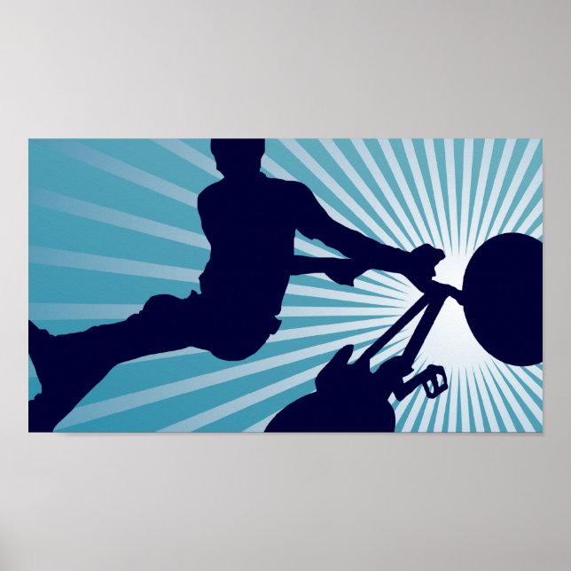 sky high cycles poster (Front)