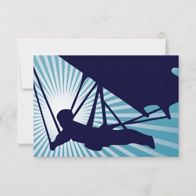 sky high hang gliding invitation (Front)