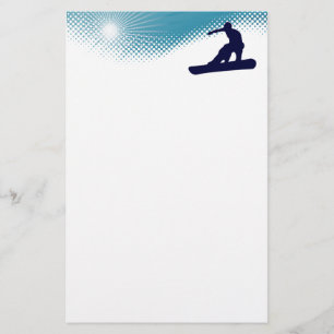 sky high snowboard stationery