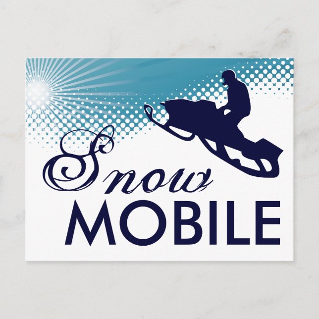 sky high snowmobile postcard (Front)