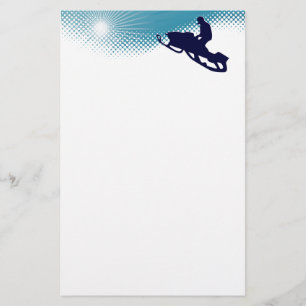 sky high snowmobiles stationery