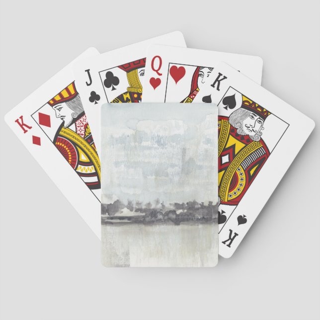 Sky Horizon - Neutral Colours Playing Cards (Back)