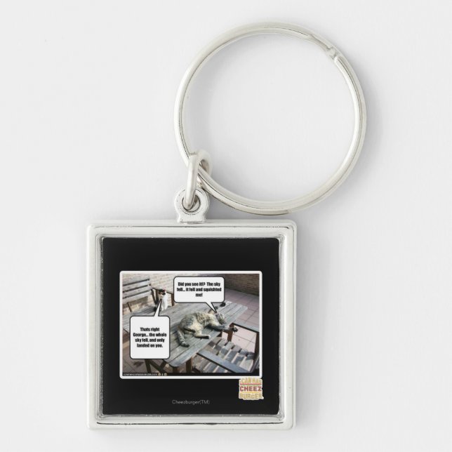 Sky is Falling Key Ring (Front)
