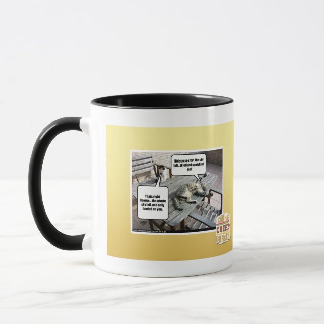 Sky is Falling Mug (Left)