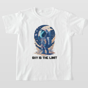 Sky is the Limit with Astronaut T-Shirt