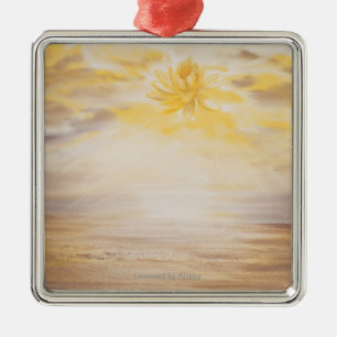 Sky Lotus Metal Tree Decoration