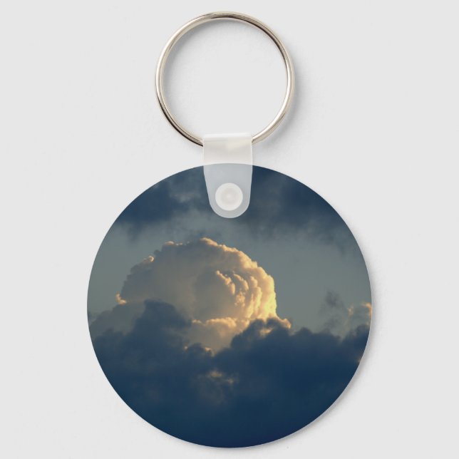 Sky Mushroom Key Ring (Front)