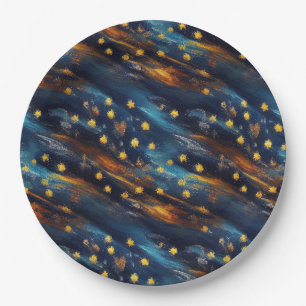 Sky of Stars Paper Plate