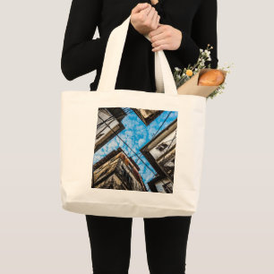 Sky Over Stonetown, Zanzibar Large Tote Bag