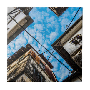 Sky Over Stonetown, Zanzibar Tile