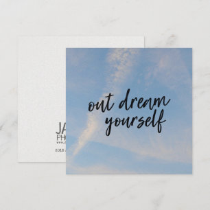 SKY PATTERNS 5.25 x 5.25 card