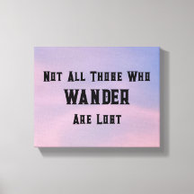 Sky Photo Canvas Print with Quote