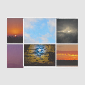 Sky Photos Sunset Sky Clouds Full Moon Purple Tissue Paper