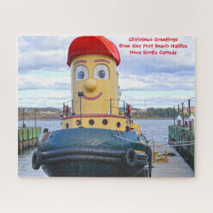 Sky Port Beach Halifax Nova Scotia Canada. Jigsaw Jigsaw Puzzle