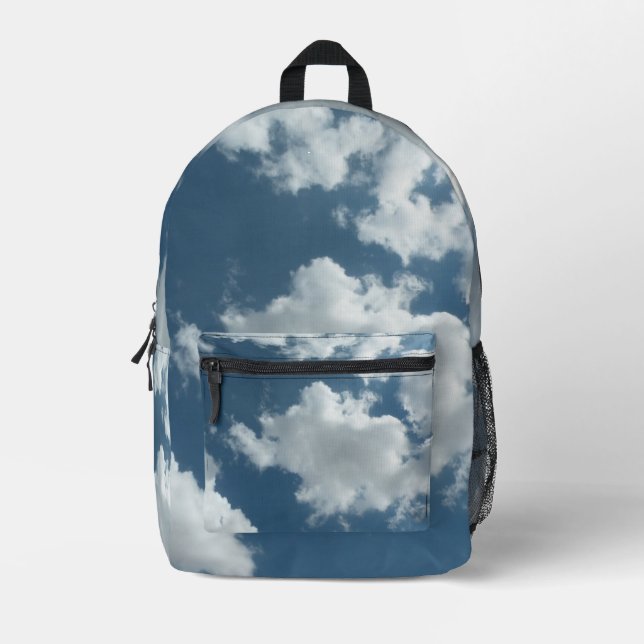 Sky Printed Backpack (Front)