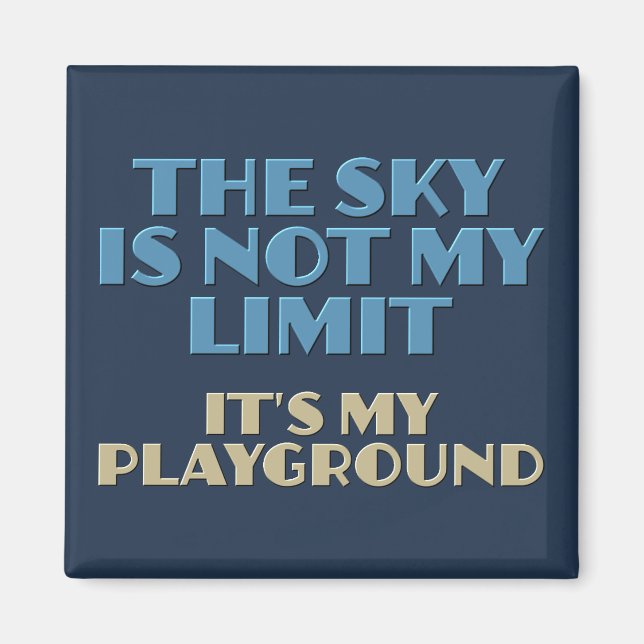 Sky Quote Magnet (Front)