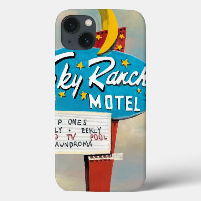 Sky Ranch Motel Sign Case-Mate iPhone Case (Back)