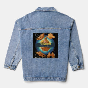 sky, RIDING THE STARS SHIP Denim Jacket