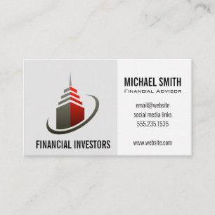 Sky Scraper Building Investments Business Card