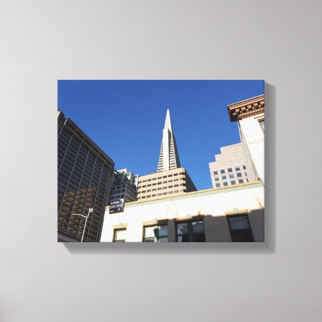 Sky Scrapers in San Francisco Canvas Print (Front)