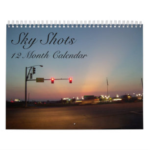 Sky Shots - 12 Month Calendar