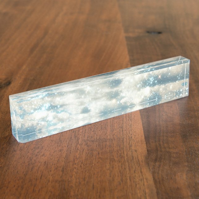 Sky Sparkles Nameplate (Side)