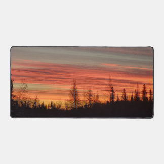 Sky streaks desk mat