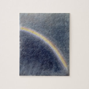 Sky Study with Rainbow, 1827 (w/c on paper) Jigsaw Puzzle