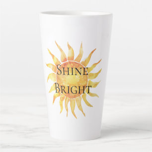 Sky Sun Shine Bright Latte Mug