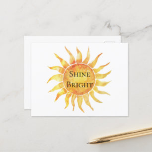 Sky Sun Shine Bright Postcard