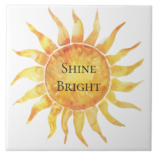 Sky Sun Shine Bright Tile