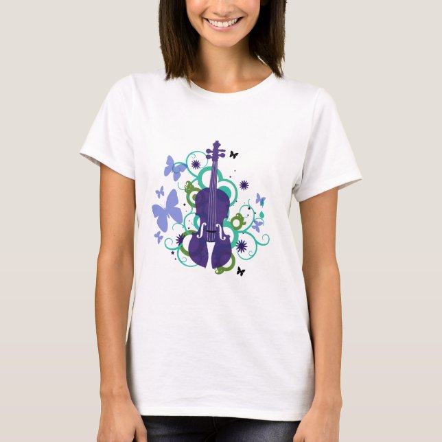 Sky Violin T-shirt (Front)