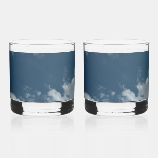Sky Whiskey Glass (Front)