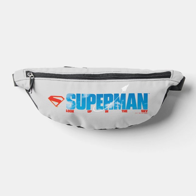 Skybound Superman Silhouette Bum Bags (Lay Down)