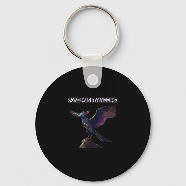 Skybound Warrior – Pandora Avatar Ikran Key Ring (Front)