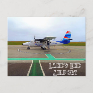 Skybus at Land's End Airport (Cornwall) Postcard