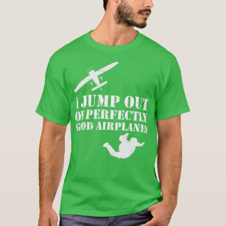 Skydive Goggles Skydiving Helmet Skydiving Gears S T-Shirt