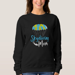 Skydive Parachute Parachutist Skydiver Skydiving M Sweatshirt