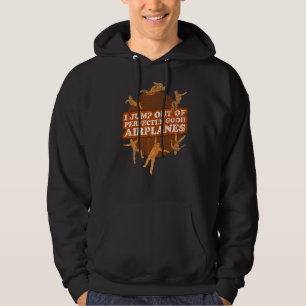 Skydive Parachute Skydiver Parachutist Skydiving Hoodie