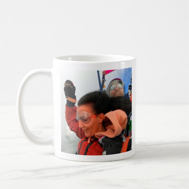 Skydive Photo Mug (Left)