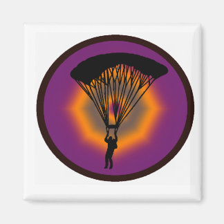 SKYDIVE PURPLE SKIES MAGNET