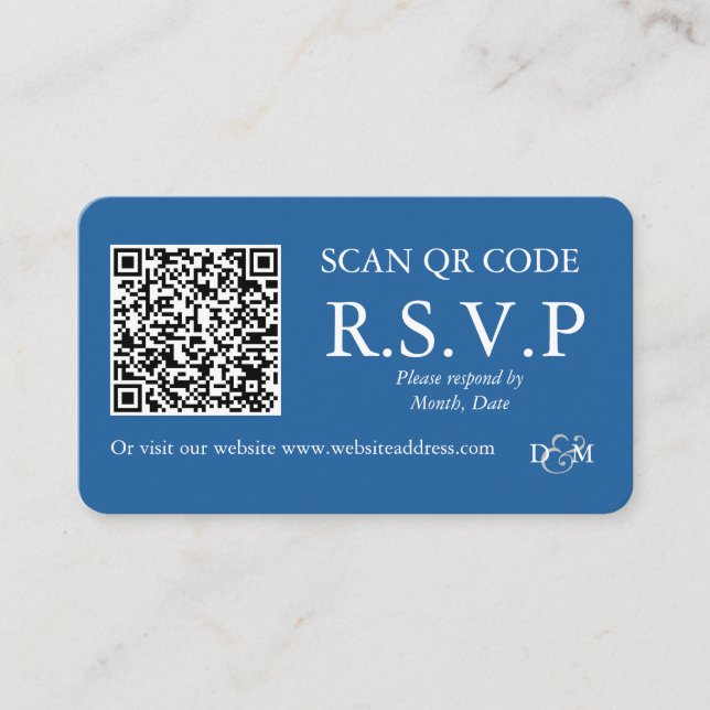 Skydiver Blue Enclosure Card (Front)